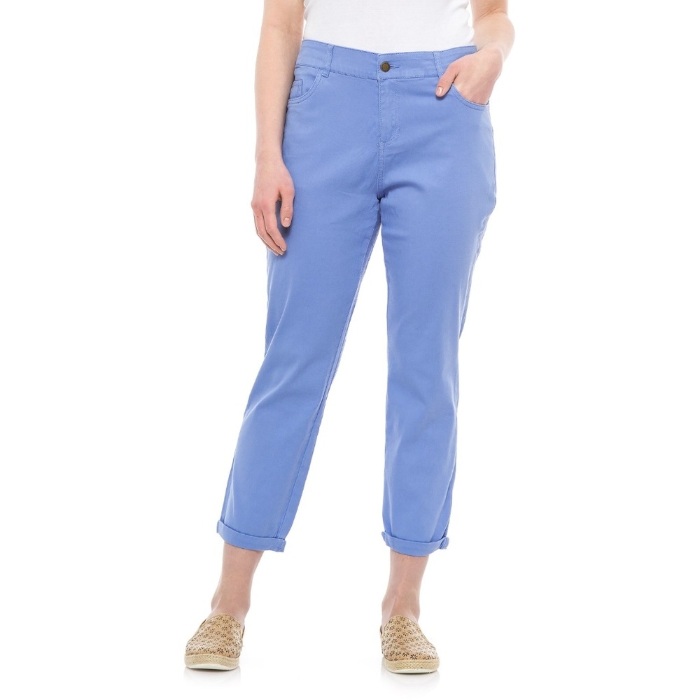 Caribbean Joe Twill Ankle Pants Sz 6 NEW MSRP $ 35